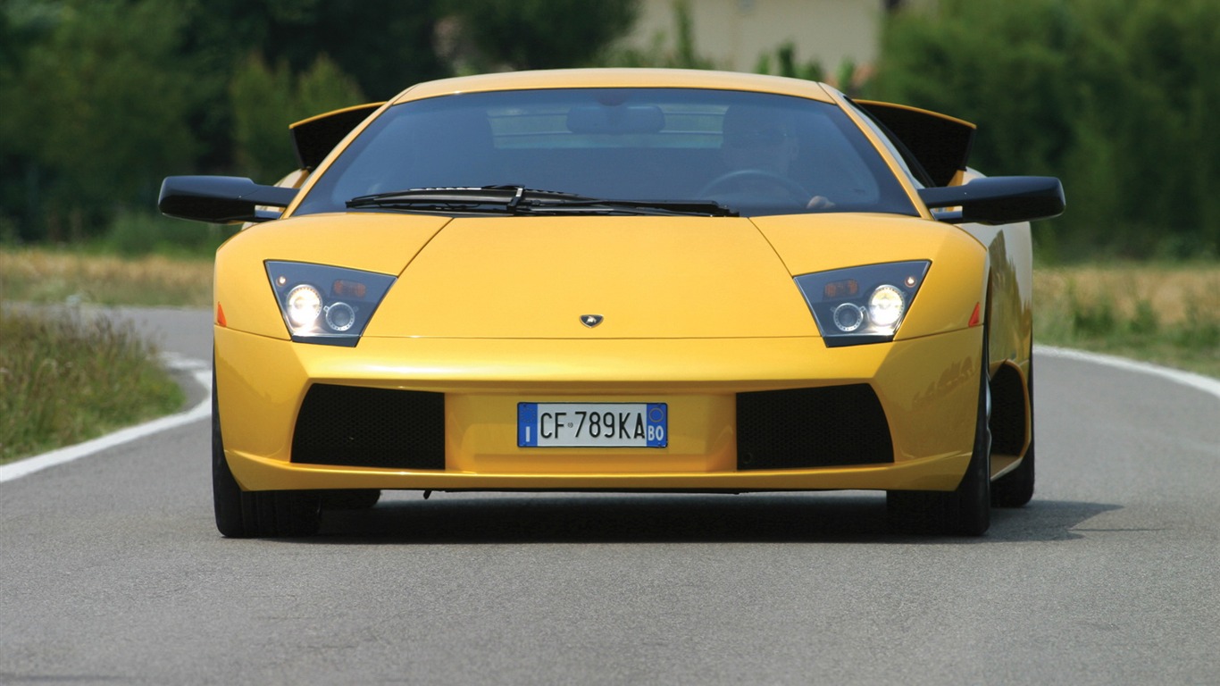 Lamborghini Murcielago - 2001 HD обои (1) #33 - 1366x768