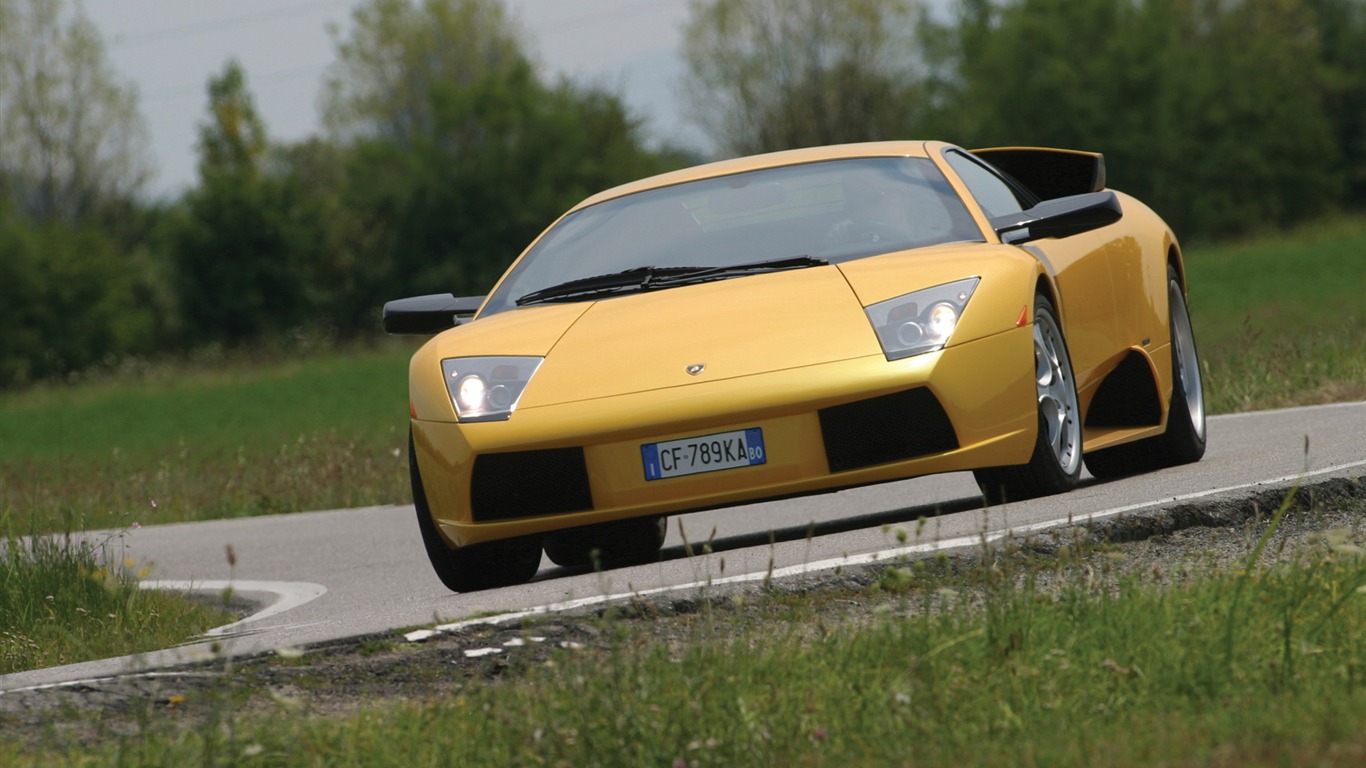 Lamborghini Murcielago - 2001 fonds d'écran HD (1) #34 - 1366x768
