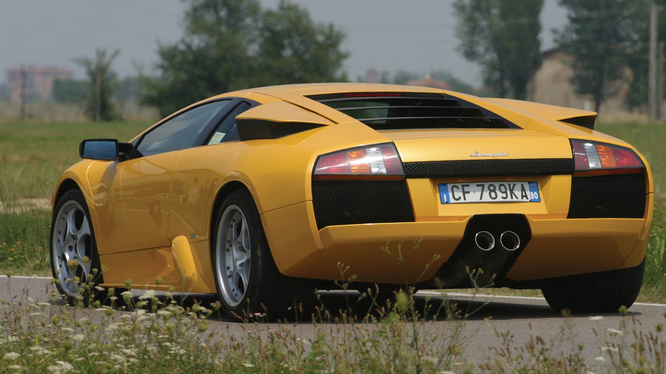 Lamborghini Murcielago - 2001 fonds d'écran HD (1) #37 - 1366x768