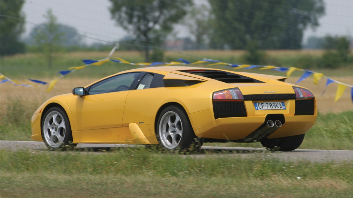 Lamborghini Murcielago - 2001 fonds d'écran HD (1) #38 - 1366x768