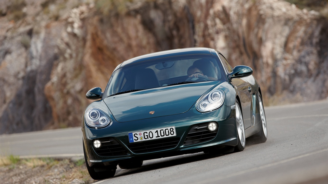 Porsche Cayman S - 2009 HD tapetu #4 - 1366x768