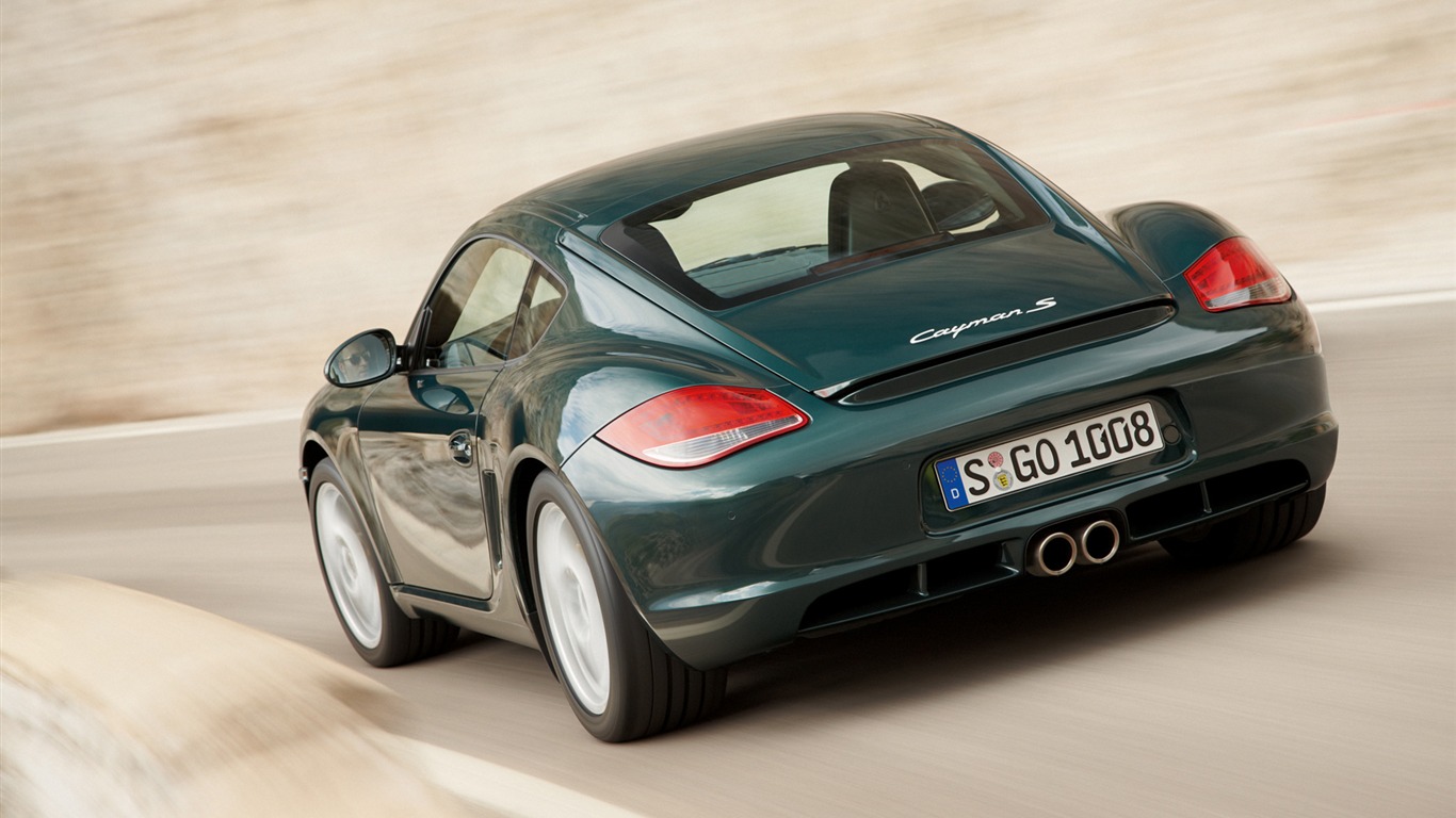 Porsche Cayman S - 2009 保时捷7 - 1366x768