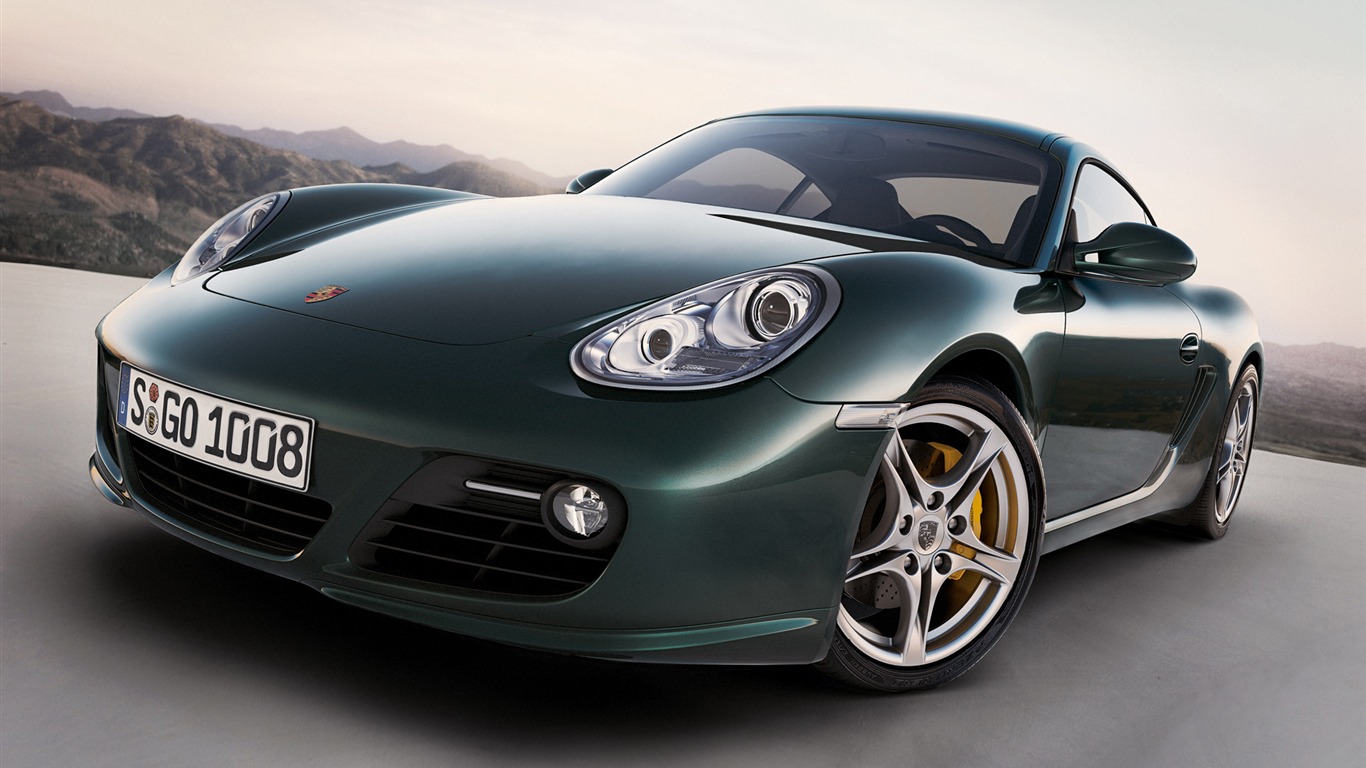 Porsche Cayman S - 2009 HD обои #9 - 1366x768