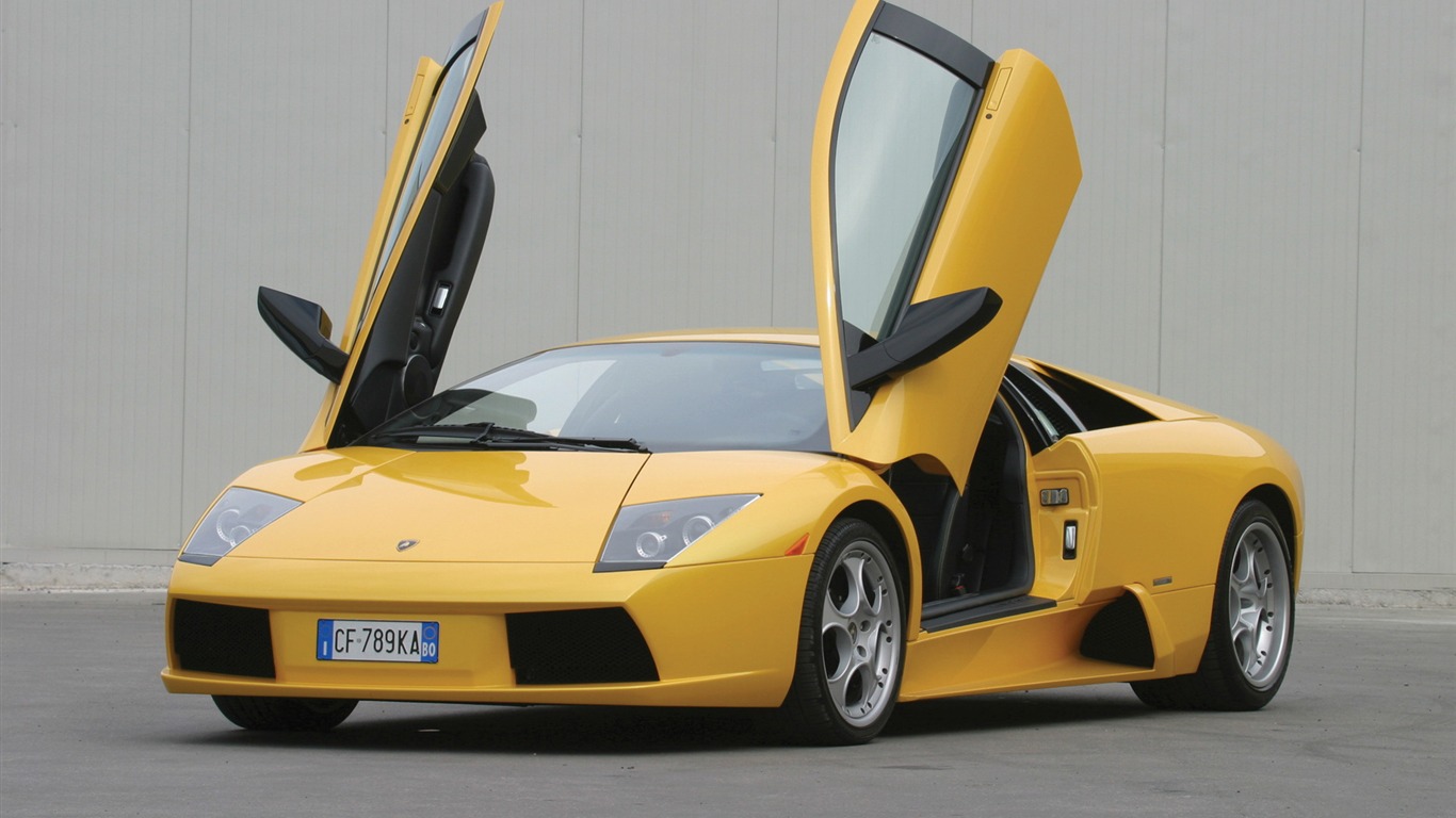 Lamborghini Murciélago - 2001 fondos de escritorio de alta definición (2) #1 - 1366x768