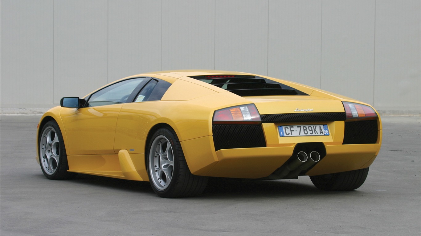 Lamborghini Murcielago - 2001 HD обои (2) #20 - 1366x768