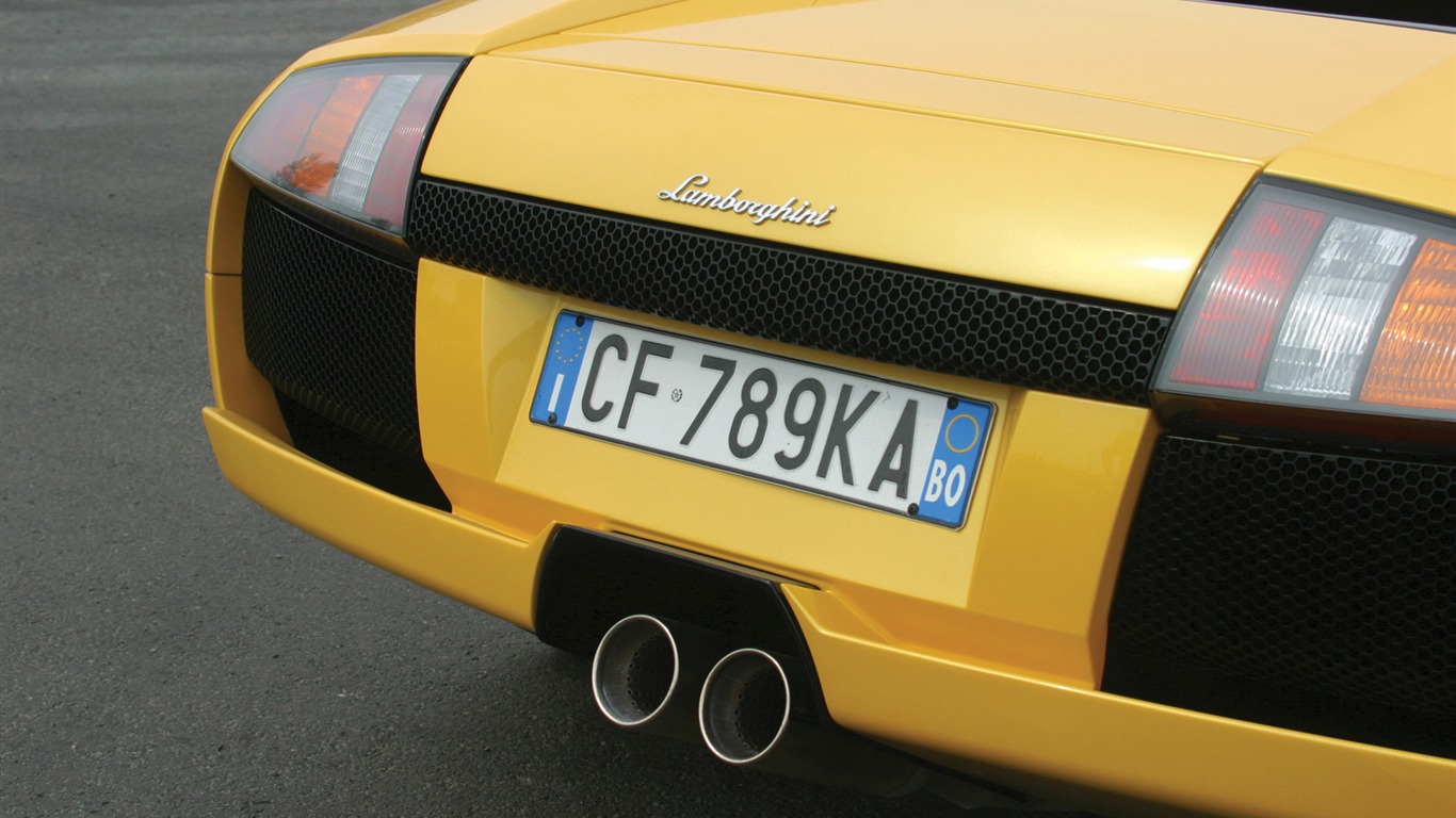 Lamborghini Murcielago - 2001 HD обои (2) #32 - 1366x768