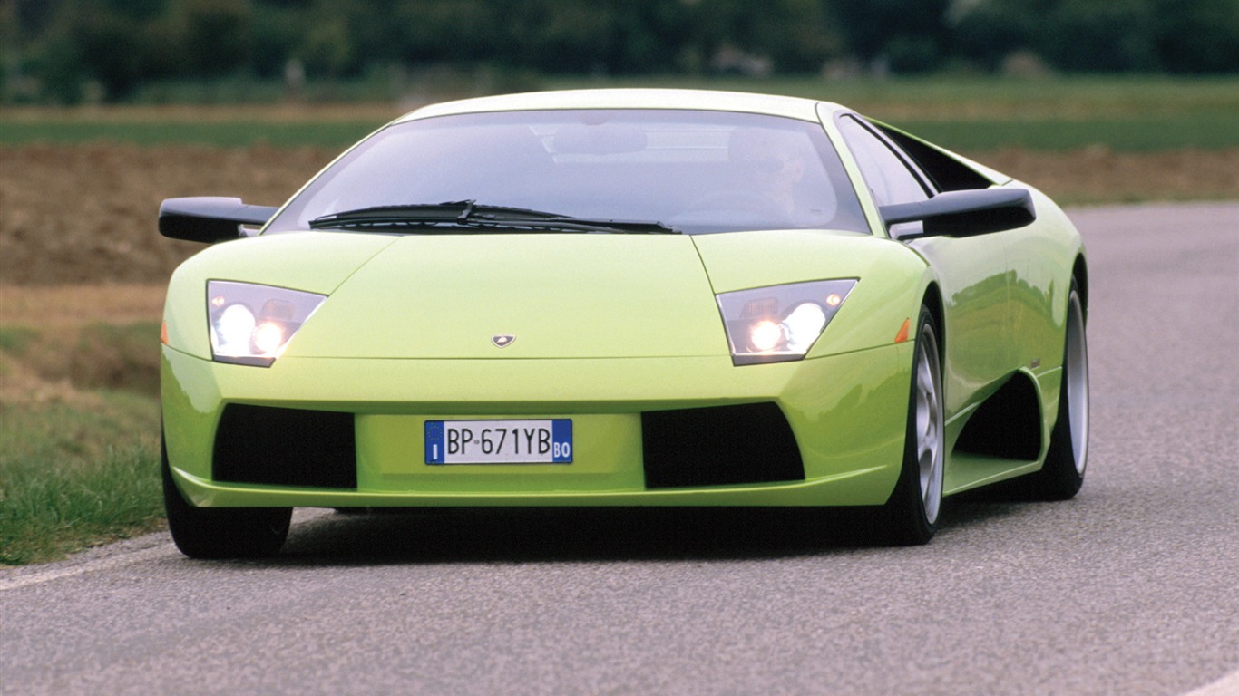 Lamborghini Murcielago - 2001 HD обои (2) #41 - 1366x768