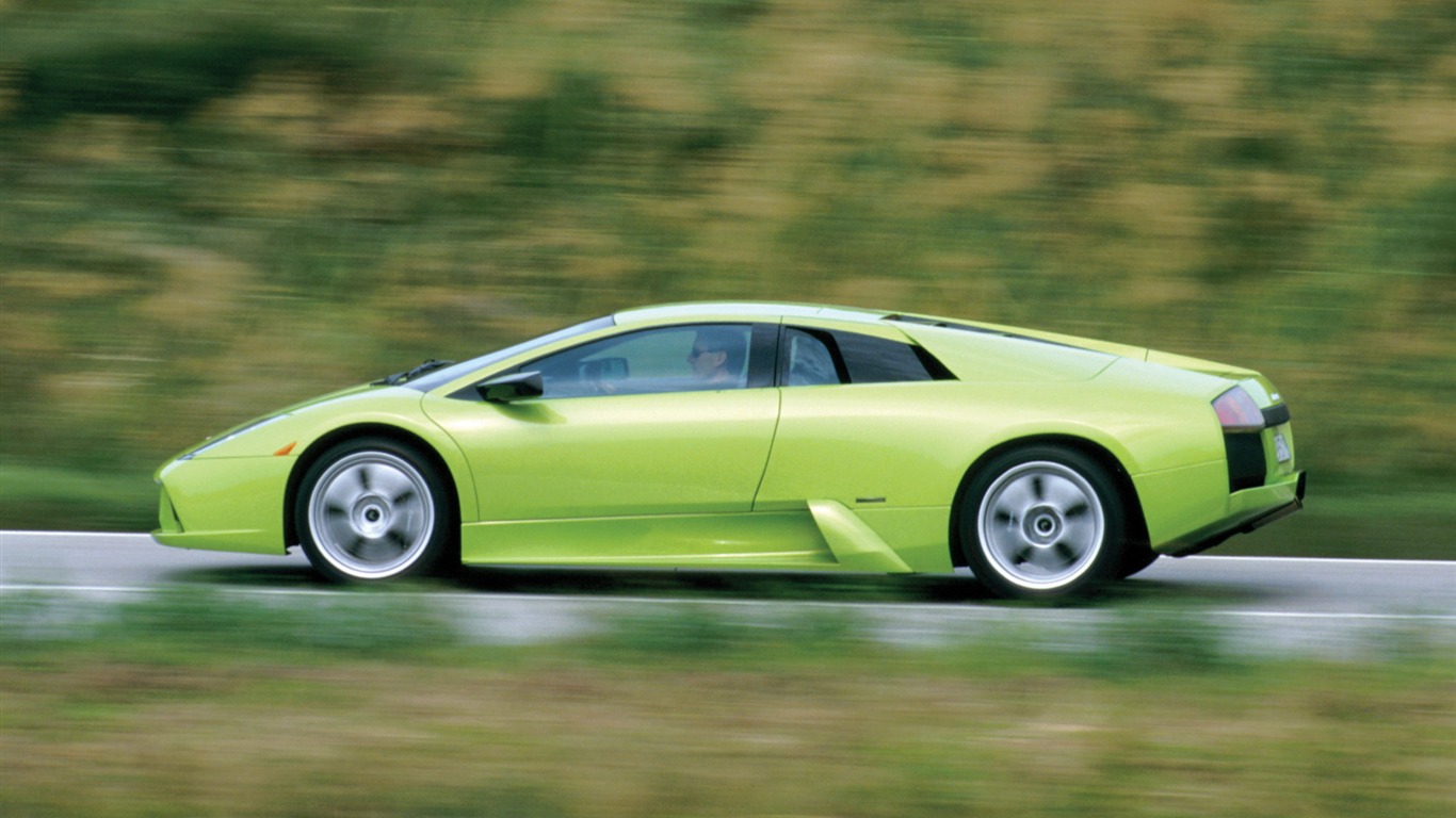 Lamborghini Murcielago - 2001 HD обои (2) #43 - 1366x768