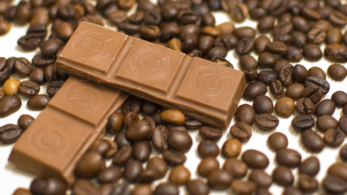 Chocolat close-up fond d'écran (1) #4 - 1366x768