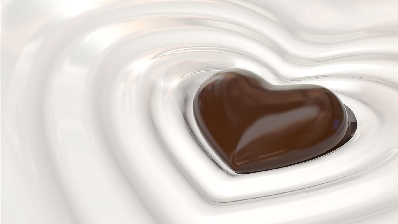 Chocolat close-up fond d'écran (2) #9 - 1366x768