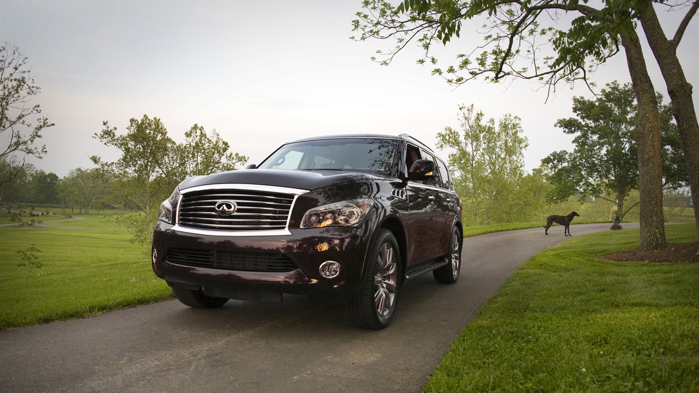 Infiniti QX56 - 2011의 HD 벽지 #1 - 1366x768