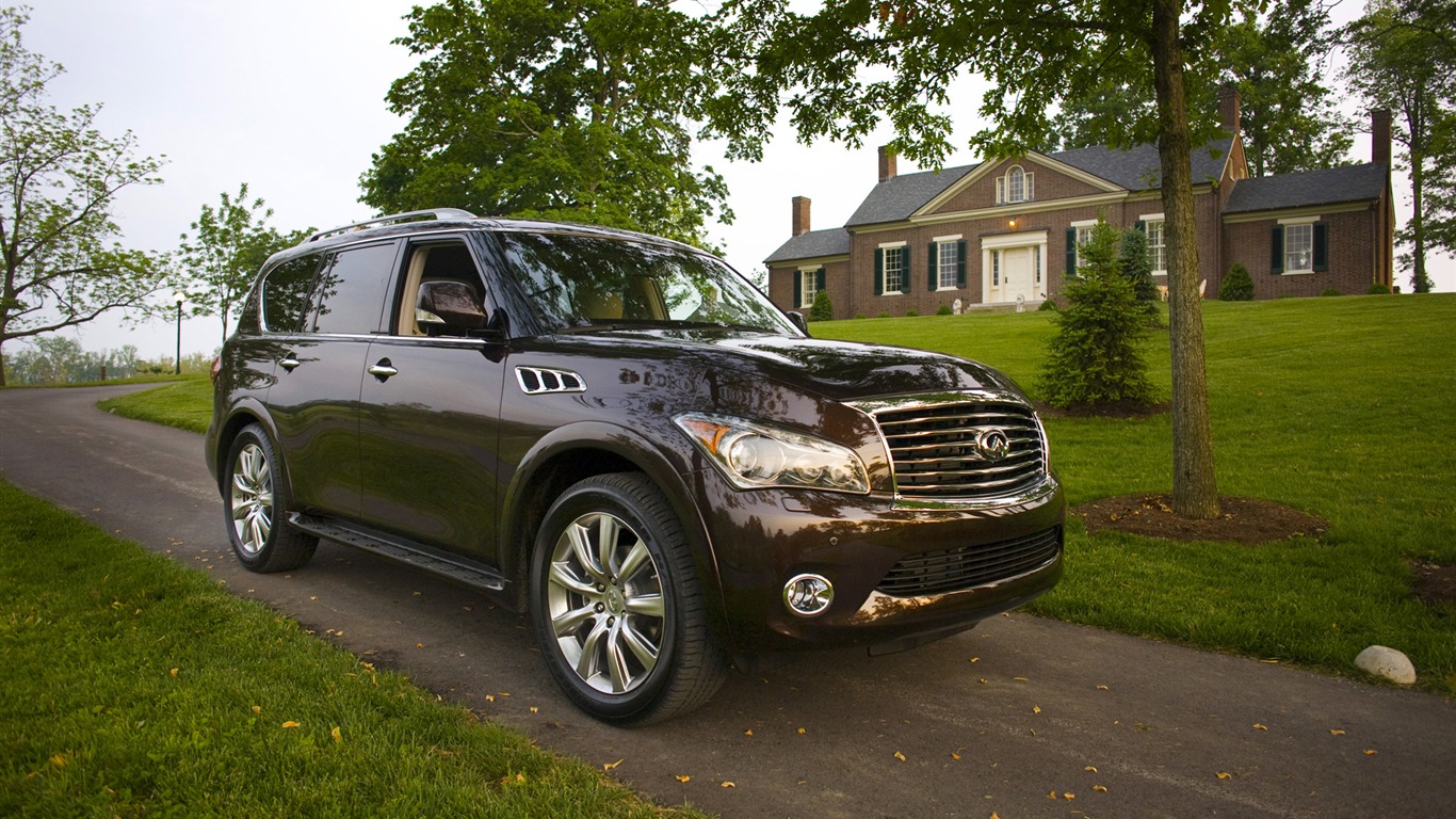 Infiniti QX56 - 2011 fonds d'écran HD #11 - 1366x768