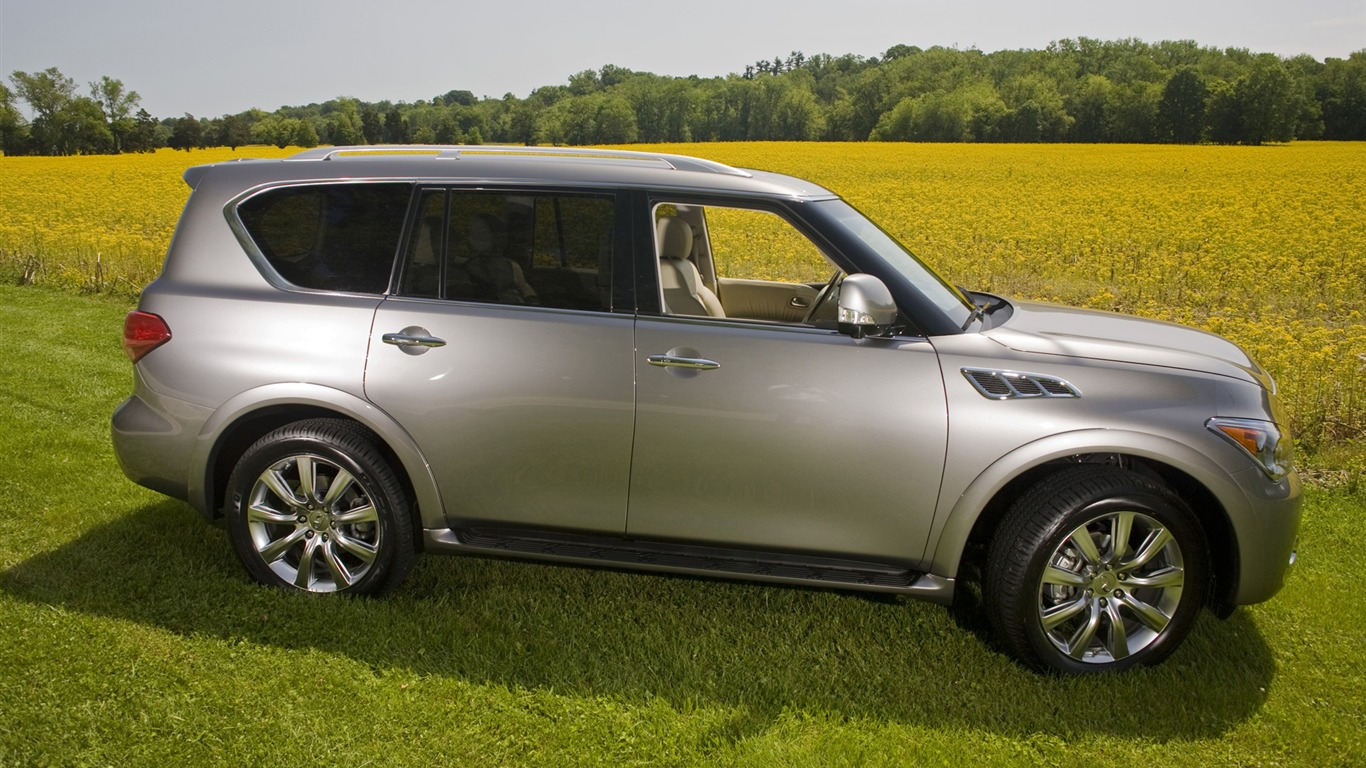 Infiniti QX56 - 2011 fonds d'écran HD #15 - 1366x768