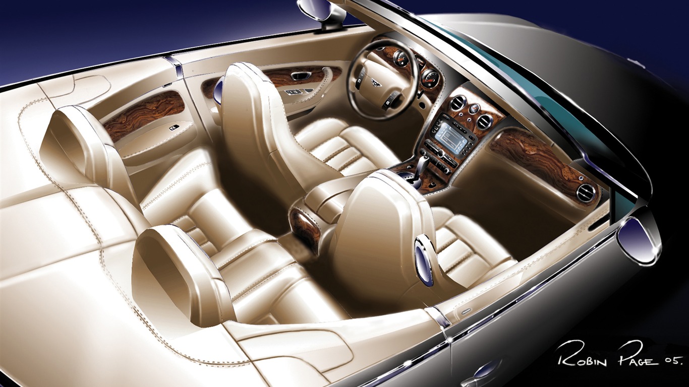 Bentley Continental GTC - 2006 fonds d'écran HD #29 - 1366x768