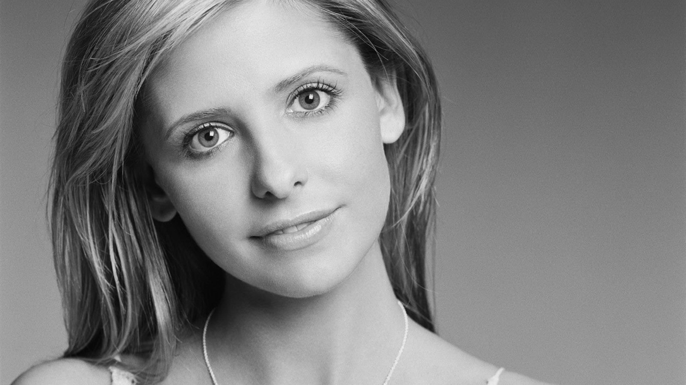 Sarah Michelle Gellar hermosos fondos de escritorio (2) #4 - 1366x768