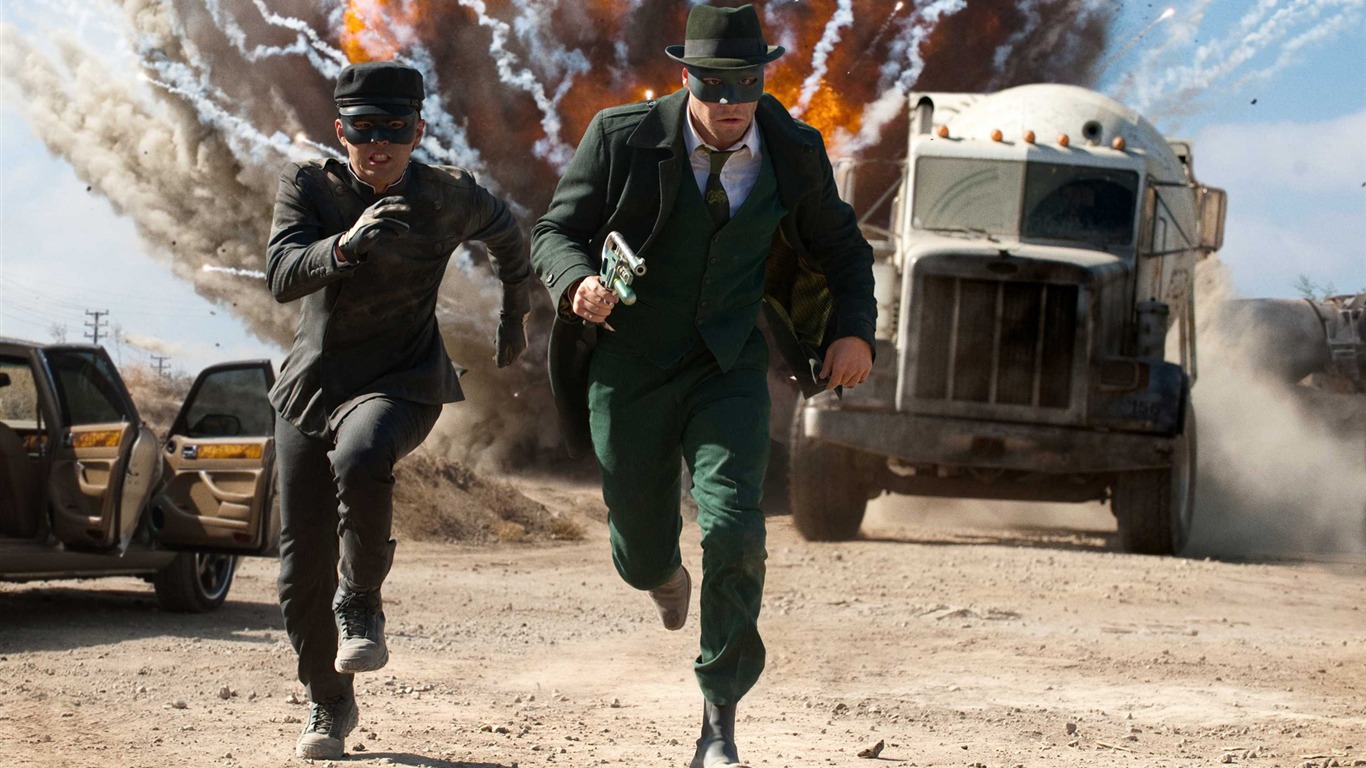 The Green Hornet 青蜂俠 壁紙專輯 #3 - 1366x768