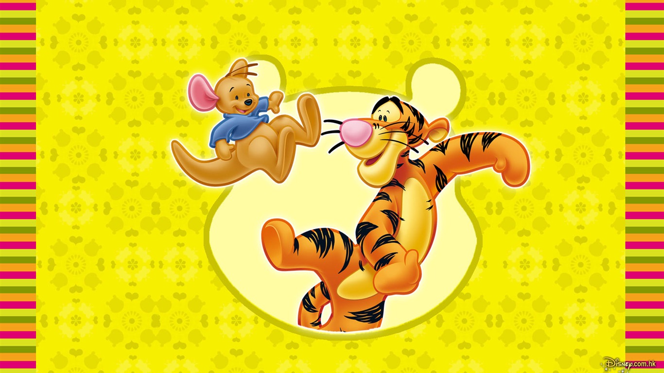 Walt Disney Zeichentrickfilm Winnie the Pooh Tapete (1) #4 - 1366x768