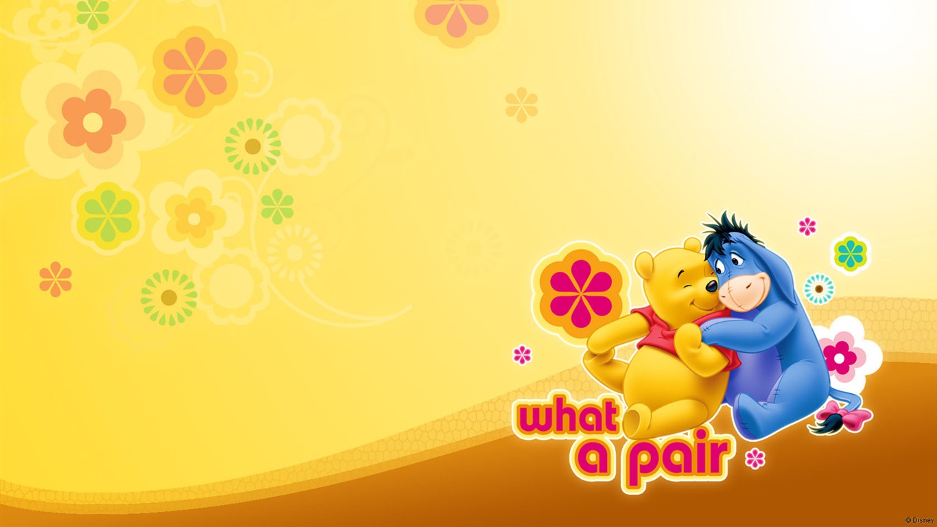 Walt Disney Zeichentrickfilm Winnie the Pooh Tapete (1) #6 - 1366x768