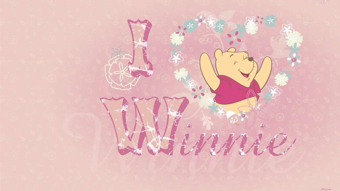 Walt Disney Winnie Pooh le fond d'écran (1) #10 - 1366x768