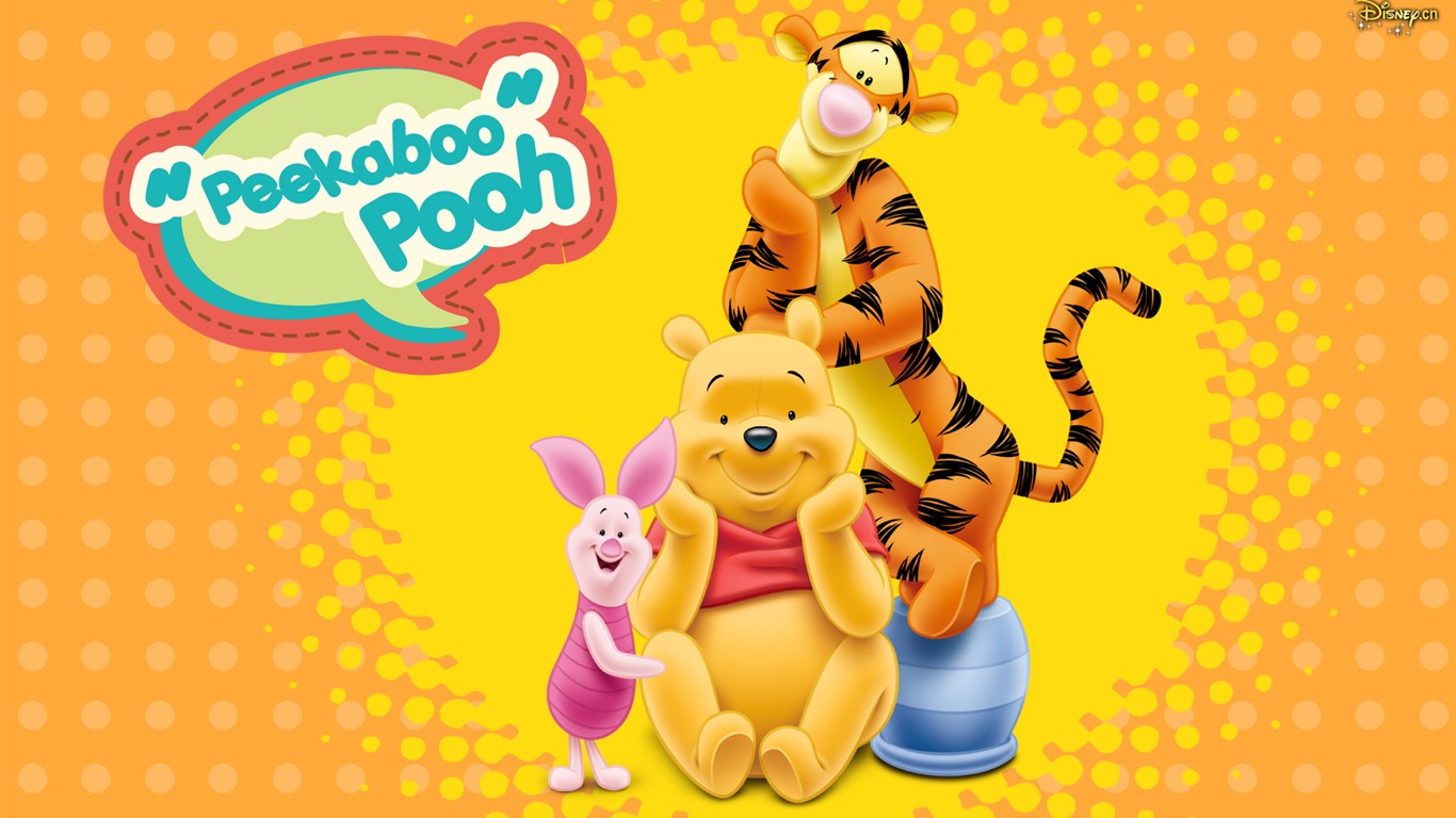 Walt Disney Zeichentrickfilm Winnie the Pooh Tapete (1) #12 - 1366x768