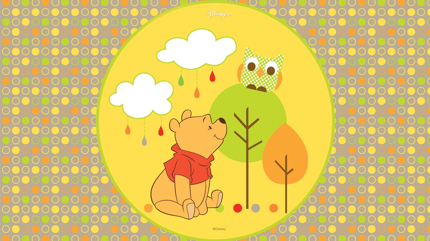 Walt Disney cartoon Winnie the Pooh wallpaper (2) #5 - 1366x768
