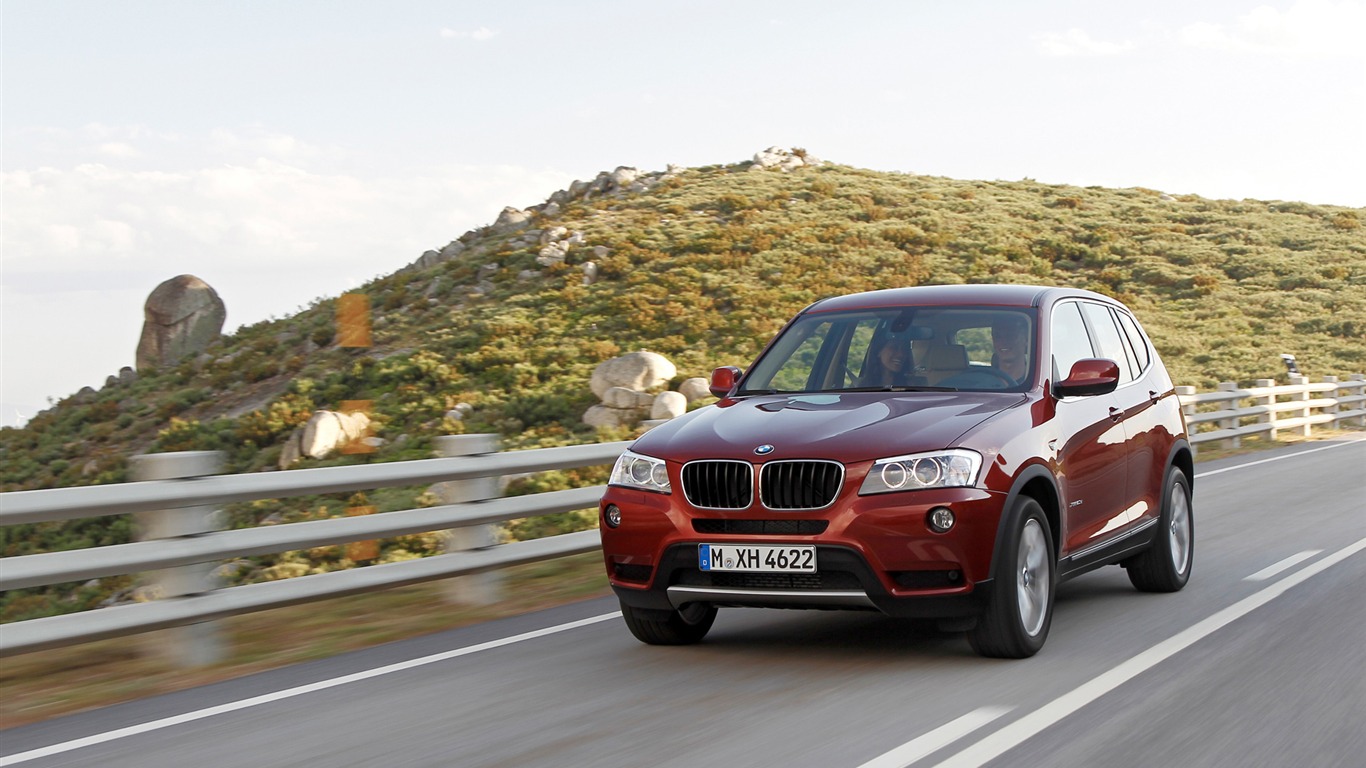 BMW는 X3는 xDrive20d - 2010 (1) #20 - 1366x768