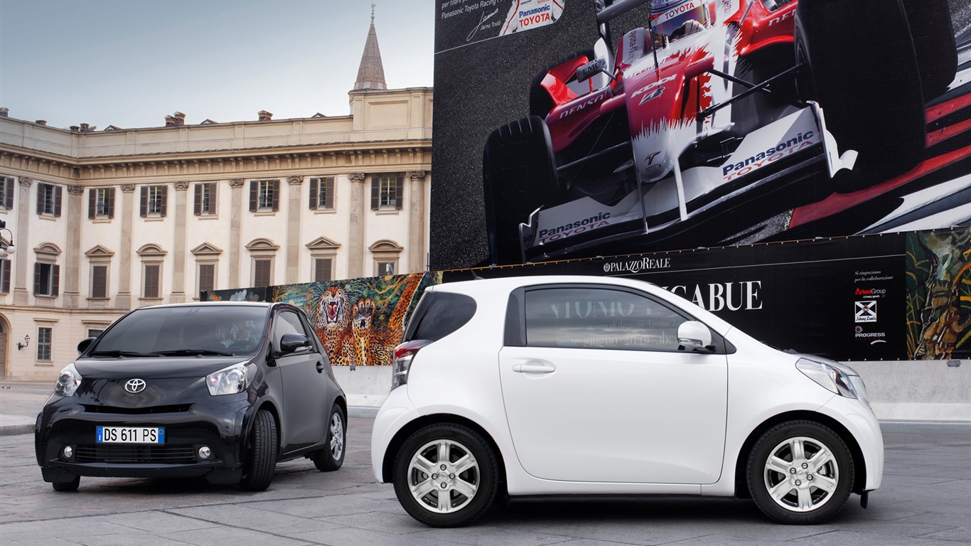 Toyota iQ - 2009 HD tapetu (1) #24 - 1366x768