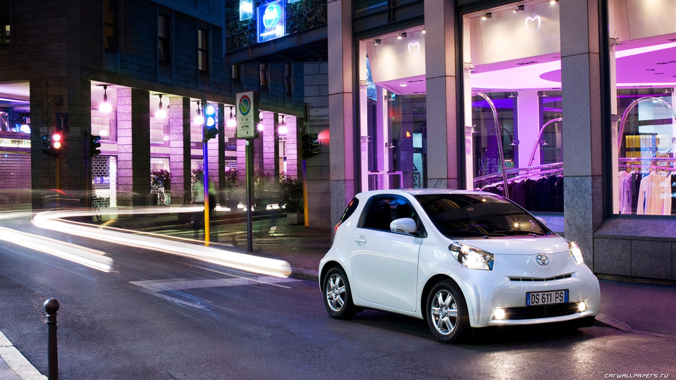 Toyota iQ - 2009 HD tapetu (2) #1 - 1366x768