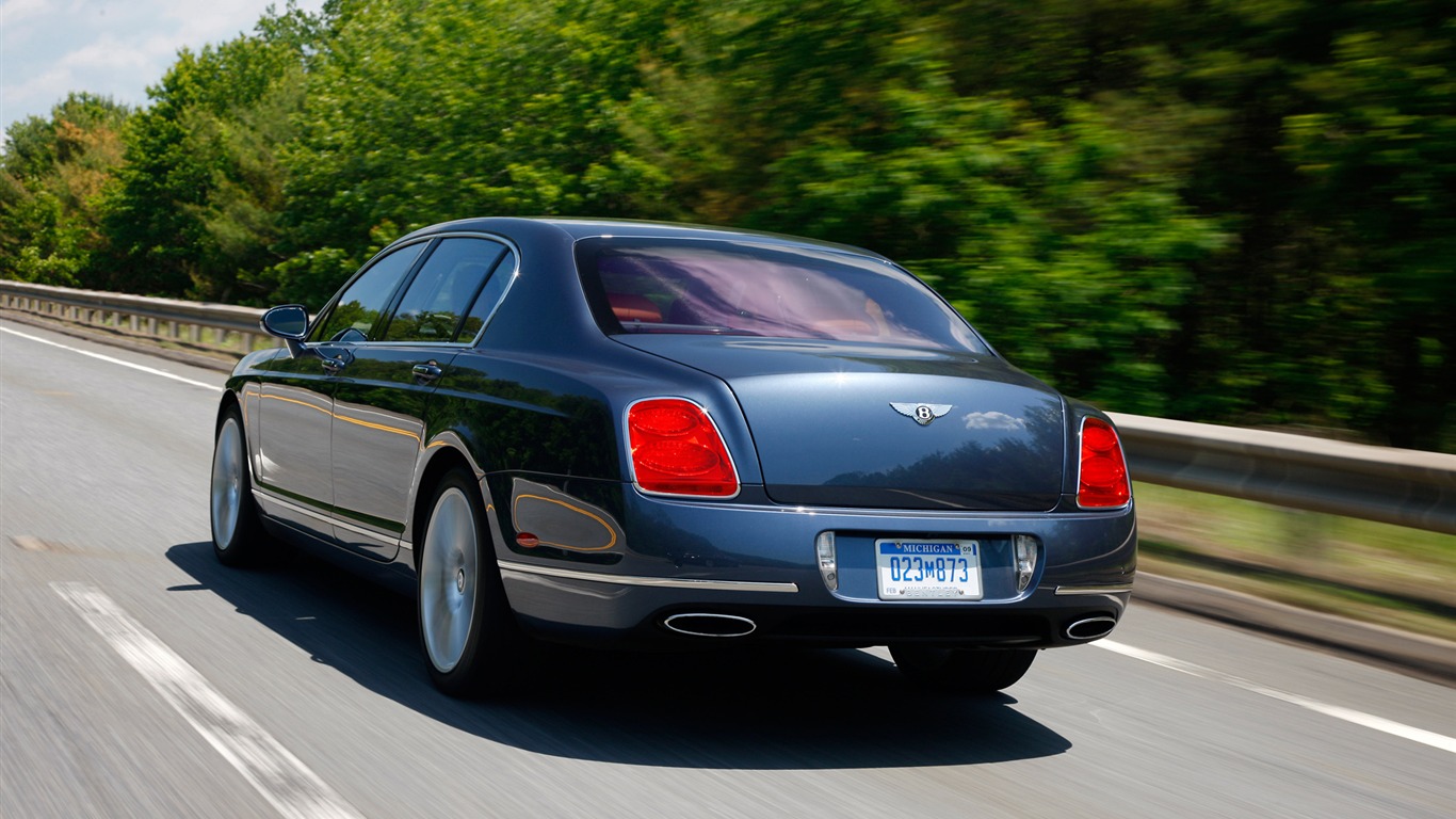 Bentley Continental Flying Spur Speed - 2008 HD tapetu #12 - 1366x768