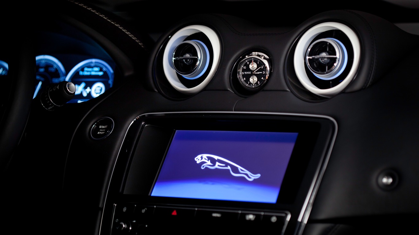 Jaguar XJ75 Platinum Concept - 2010 HD tapetu #7 - 1366x768