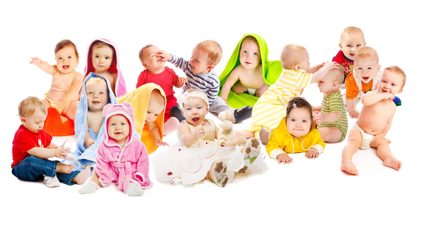 Fonds d'écran mignon de bébé (4) #7 - 1366x768