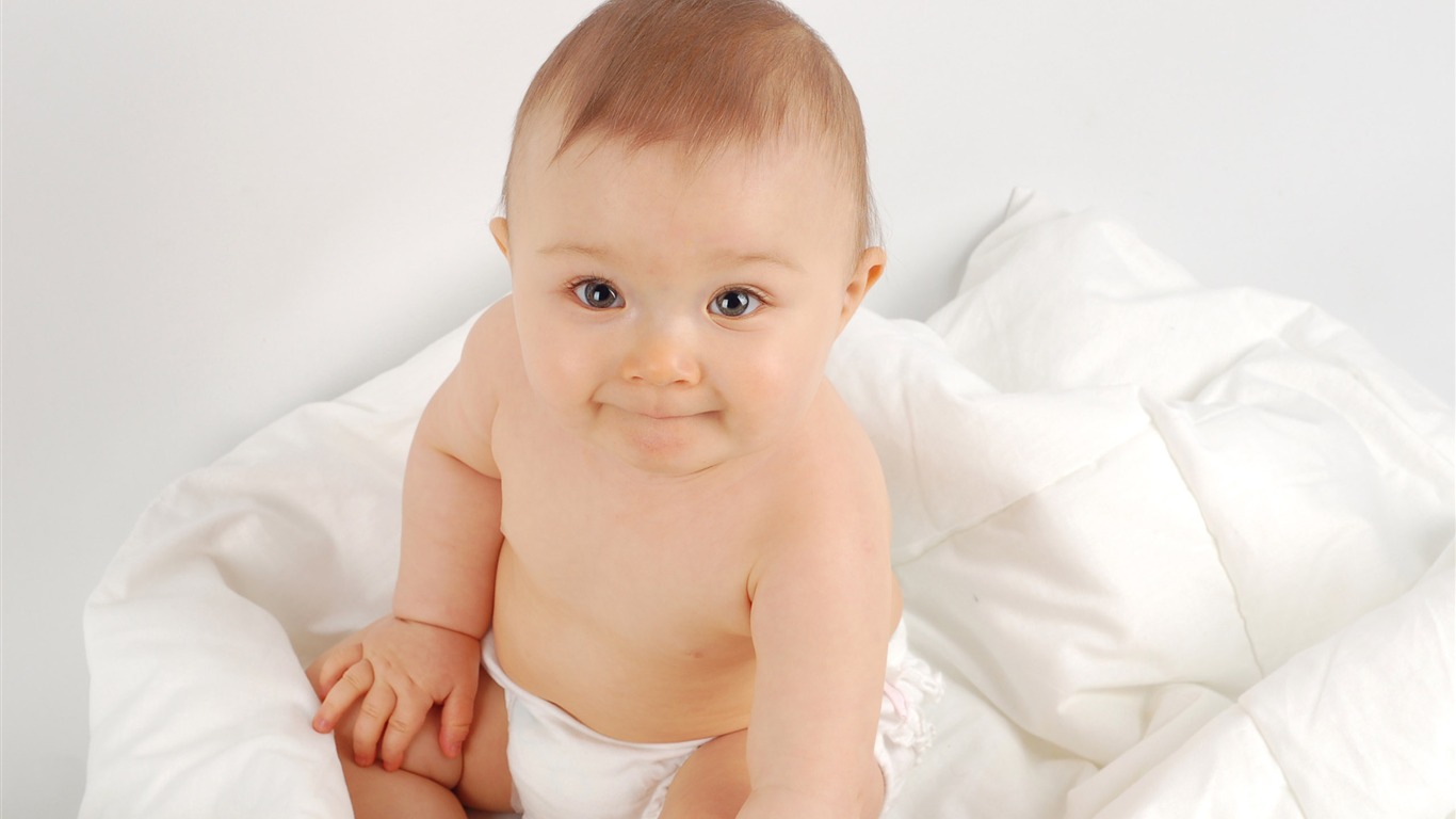 Cute Baby Tapety na plochu (5) #6 - 1366x768