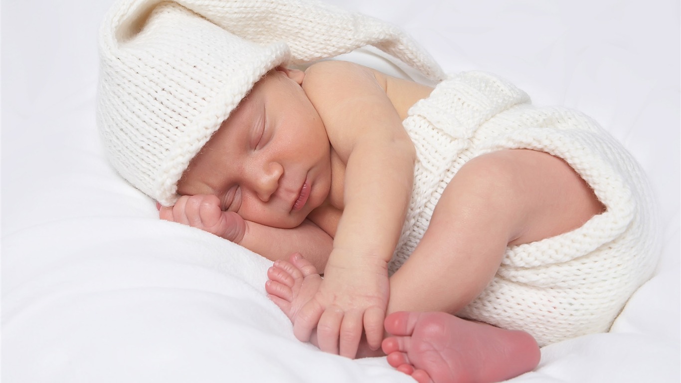 Cute Baby Tapety na plochu (5) #20 - 1366x768