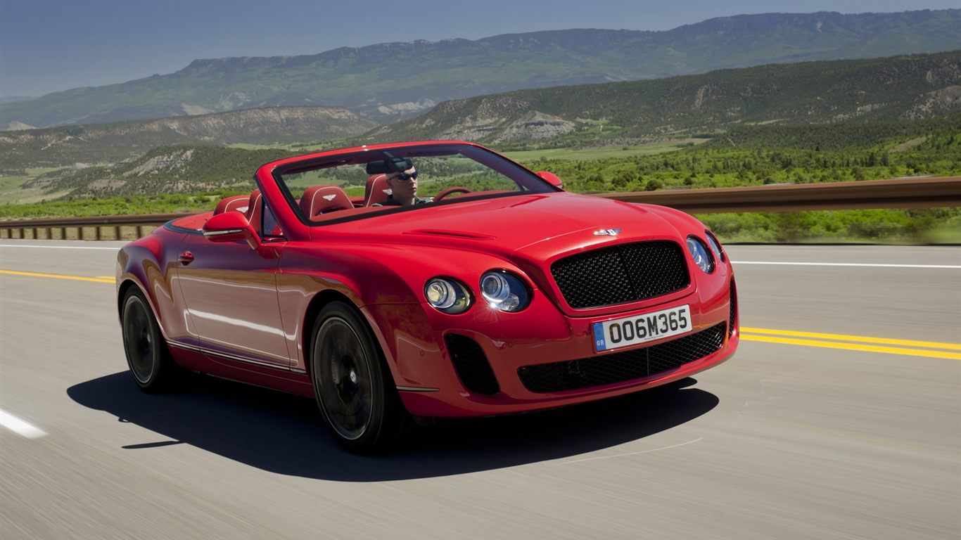 Bentley Continental Supersports Convertible - 2010 HD wallpaper #8 - 1366x768