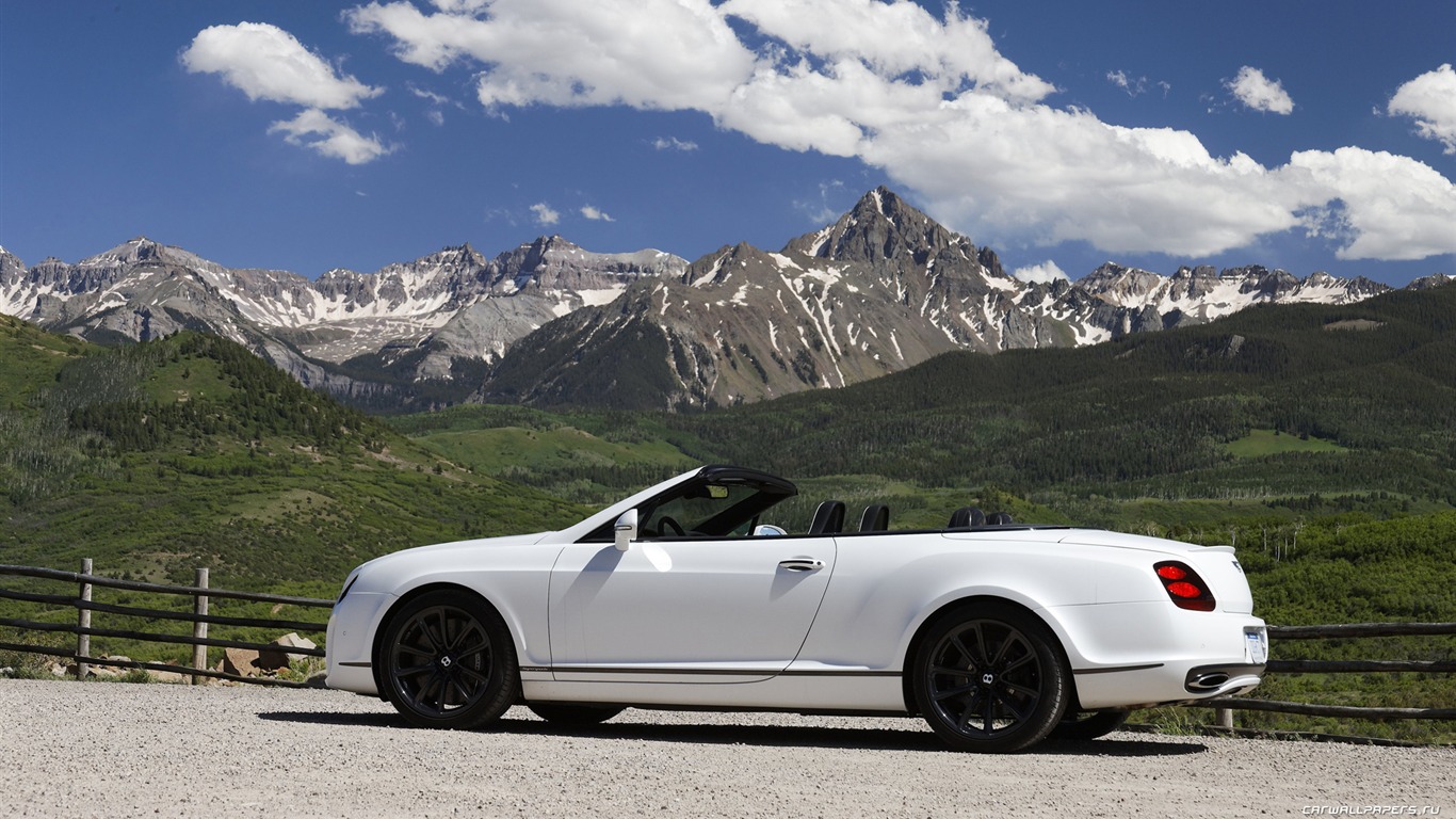 Bentley Continental Supersports Cabrio - 2010 HD Wallpaper #38 - 1366x768