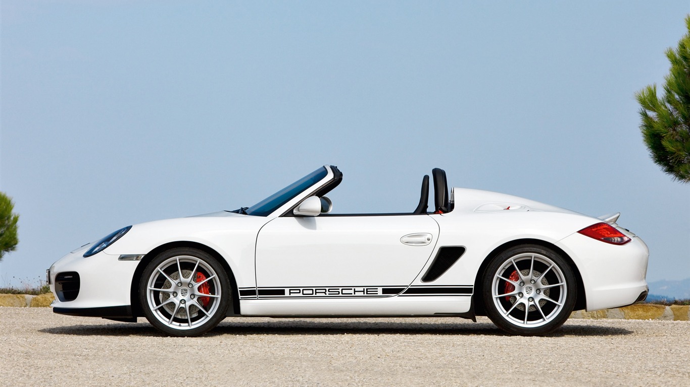 Porsche Boxster Spyder - 2010 fonds d'écran HD #19 - 1366x768