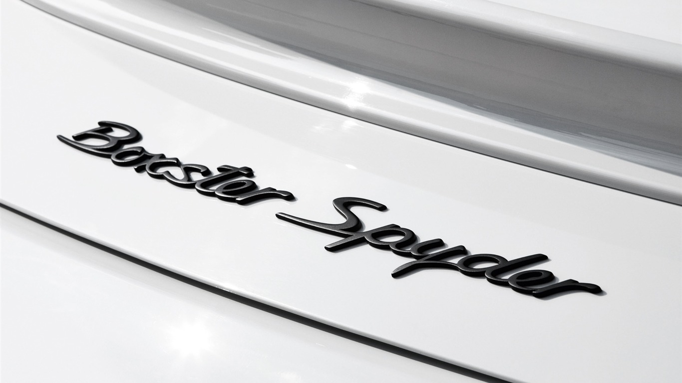 Porsche Boxster Spyder - 2010 保时捷33 - 1366x768