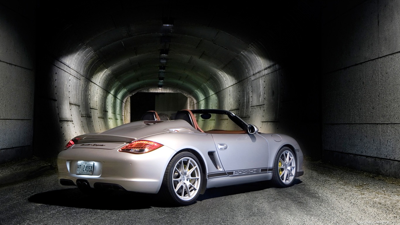 Porsche Boxster Spyder - 2010 HD wallpaper #57 - 1366x768