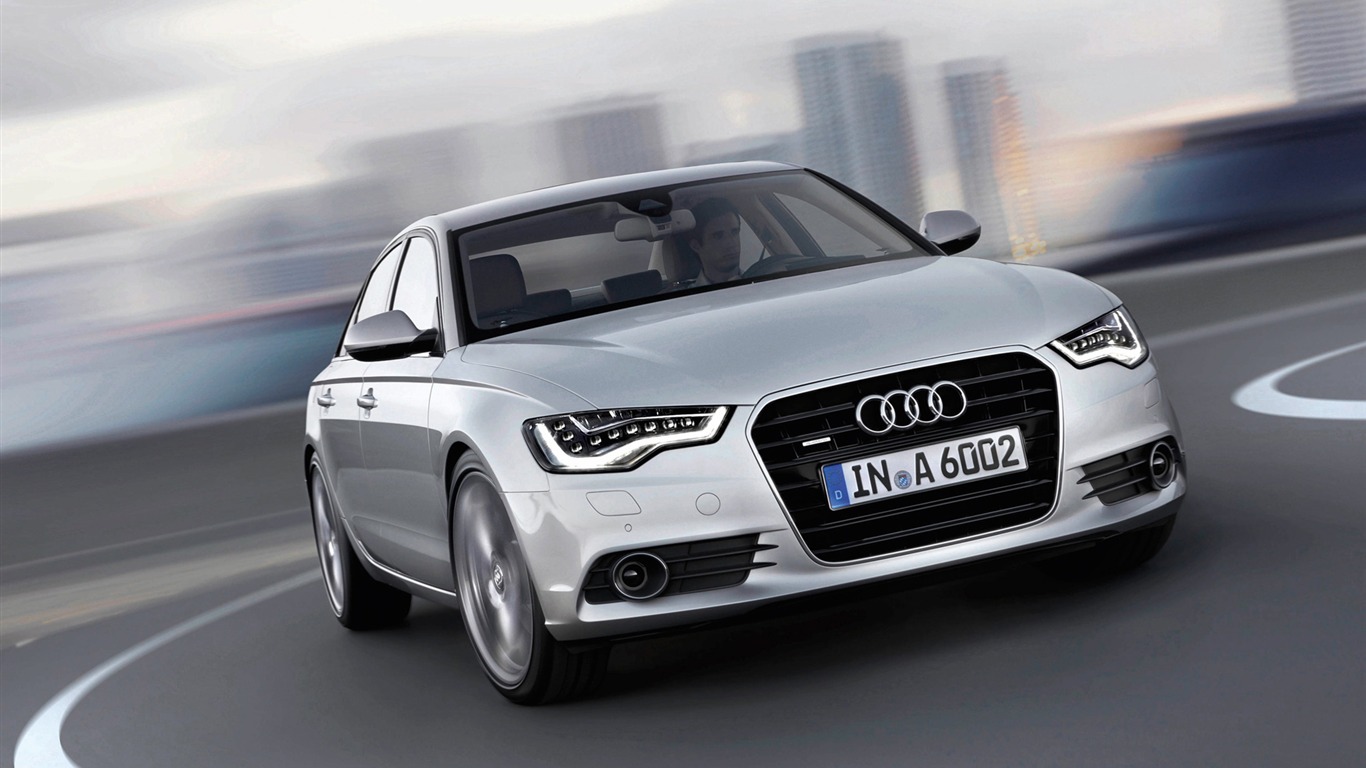 Audi A6 3.0 TDI quattro - 2011 HD wallpaper #1 - 1366x768