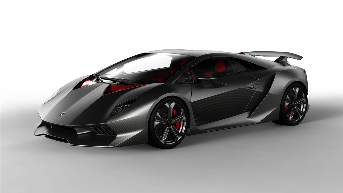 Lamborghini Concept Car Sesto Elemento - 2010 HD tapetu #1 - 1366x768