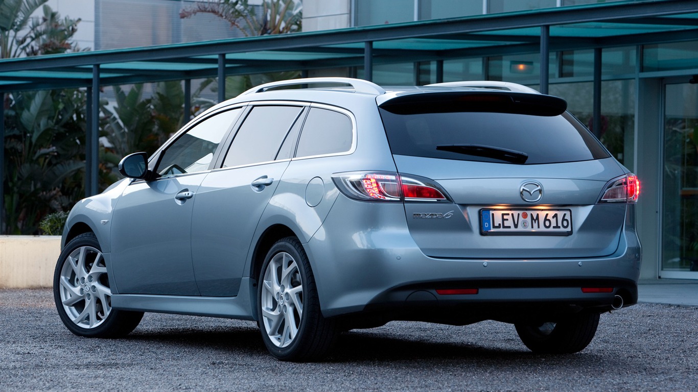 Mazda 6 универсал Спорт - 2010 HD обои #5 - 1366x768