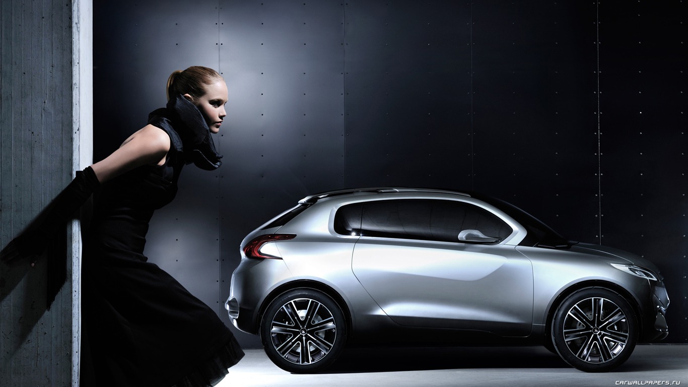 Concept Car Peugeot HR1 - 2010 HD Wallpaper #1 - 1366x768