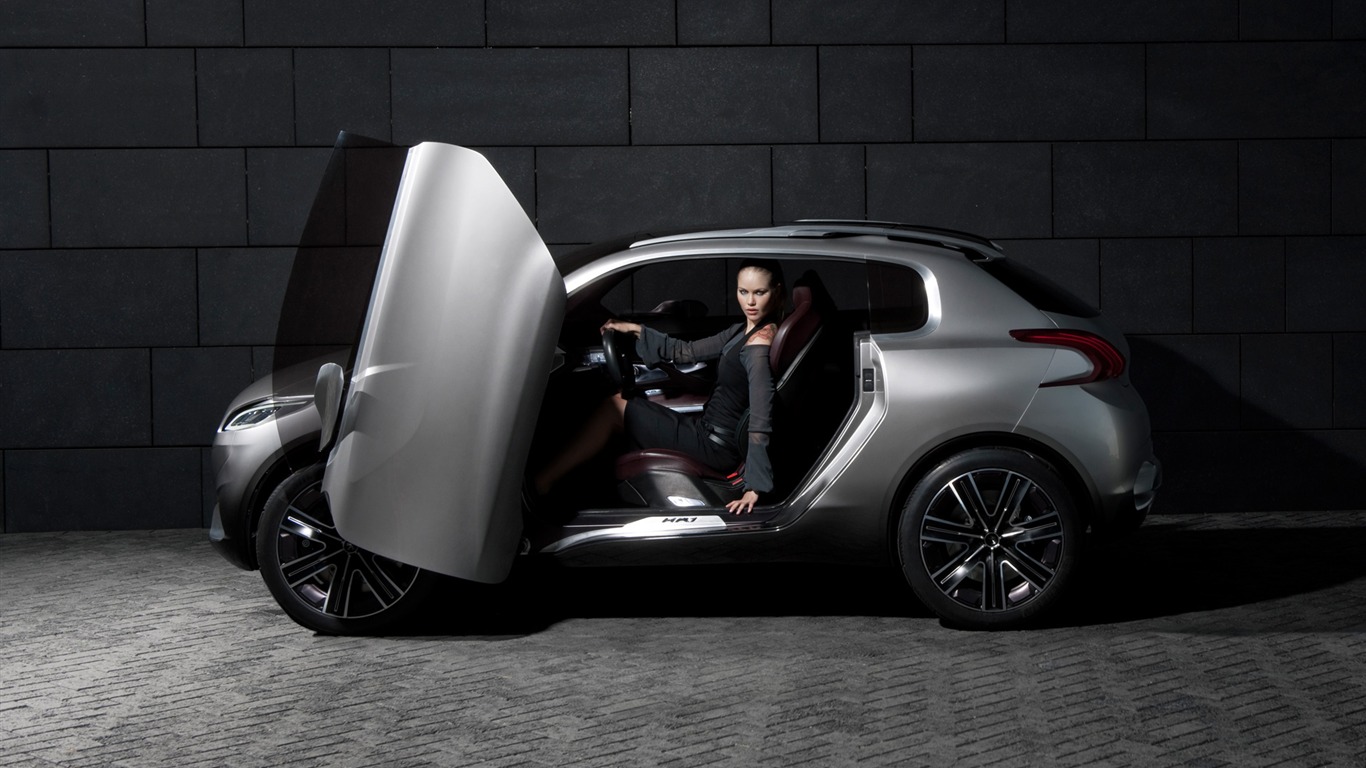 Concept Car Peugeot HR1 - 2010 标志20 - 1366x768