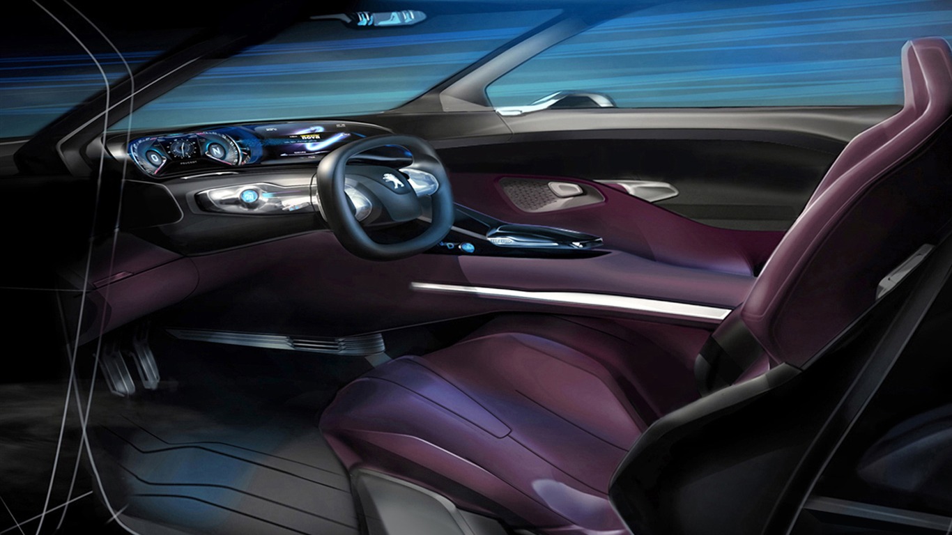 Concept Car Peugeot HR1 - 2010 HD Wallpaper #36 - 1366x768