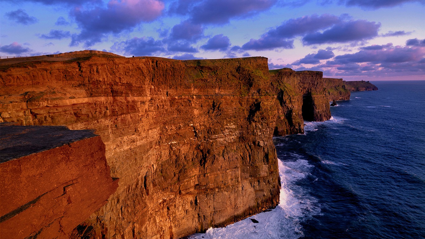Красивые пейзажи Ирландии обои #13 - 1366x768
