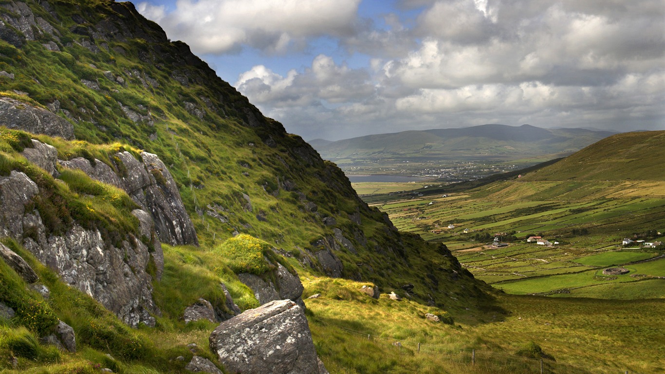 Красивые пейзажи Ирландии обои #16 - 1366x768