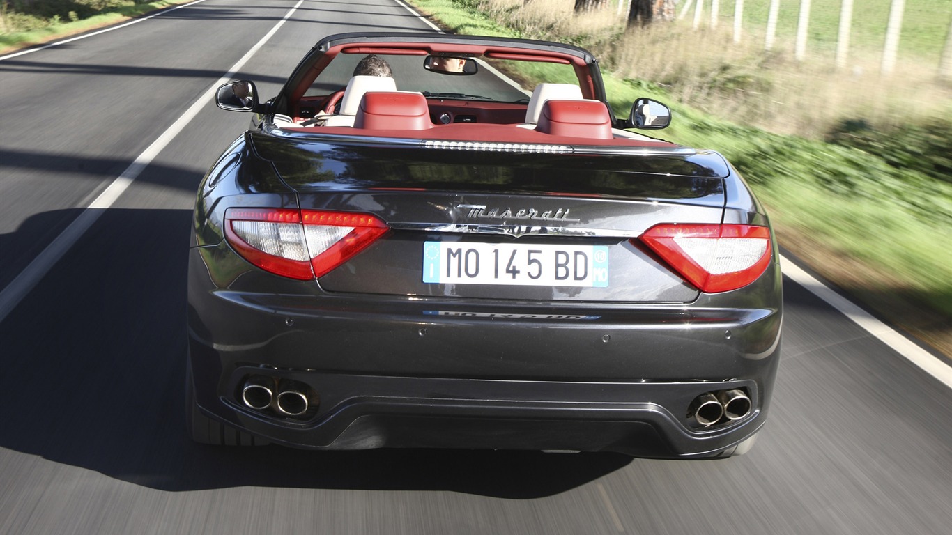 Maserati GranCabrio - 2010 fonds d'écran HD #4 - 1366x768