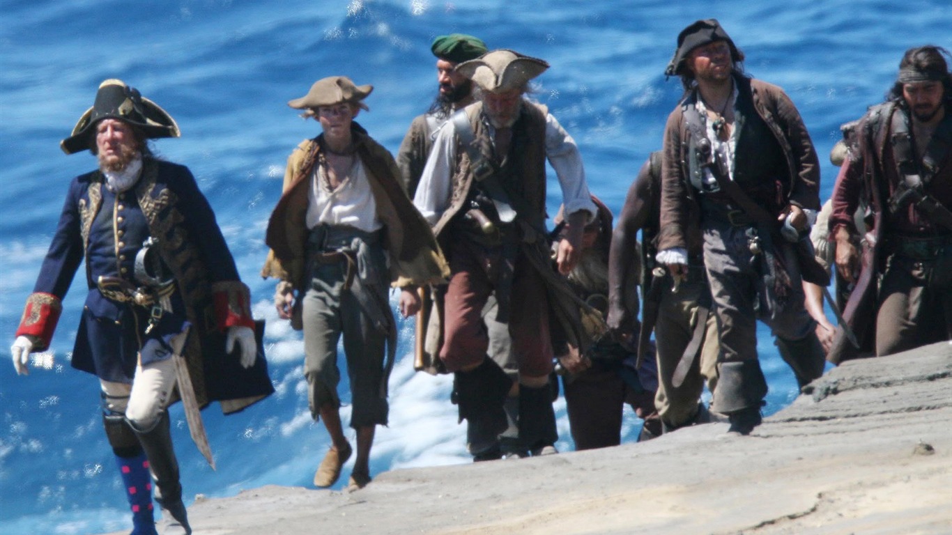 Piráti z Karibiku: Na Stranger Tides tapety #3 - 1366x768