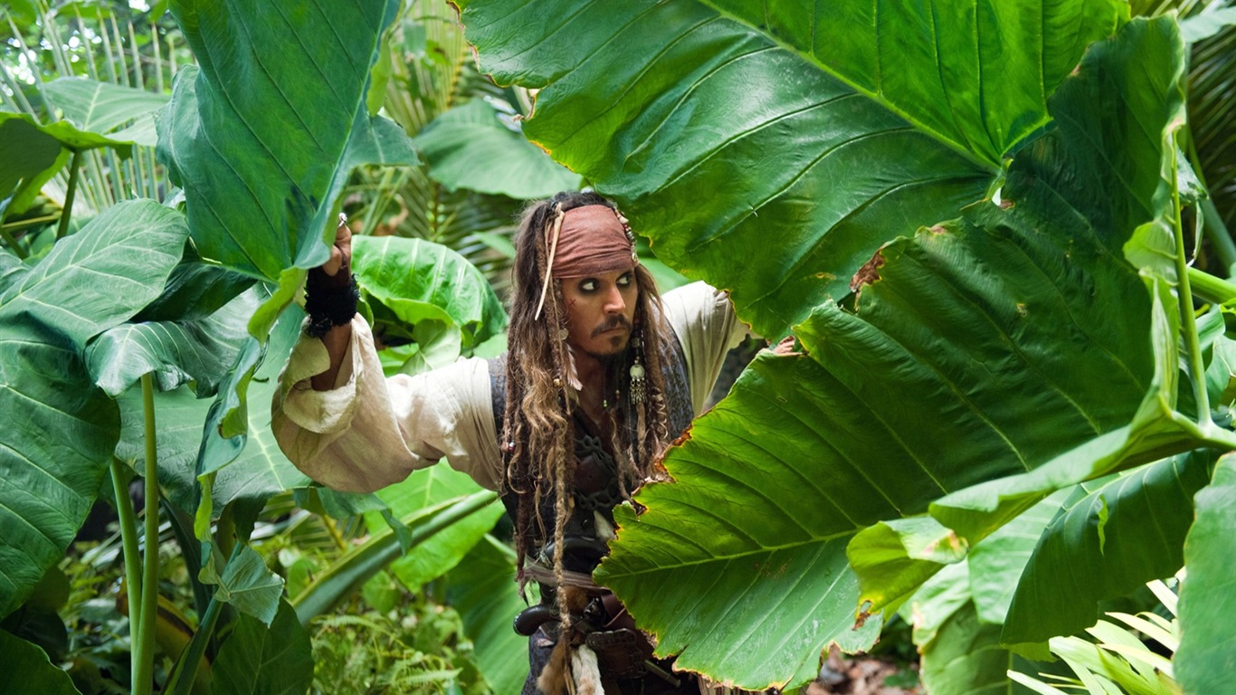 Pirates of the Caribbean: On Stranger Tides Tapeten #7 - 1366x768