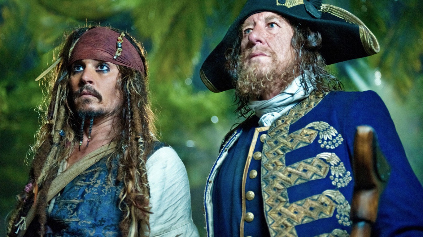 Pirates of the Caribbean: On Stranger Tides Tapeten #10 - 1366x768